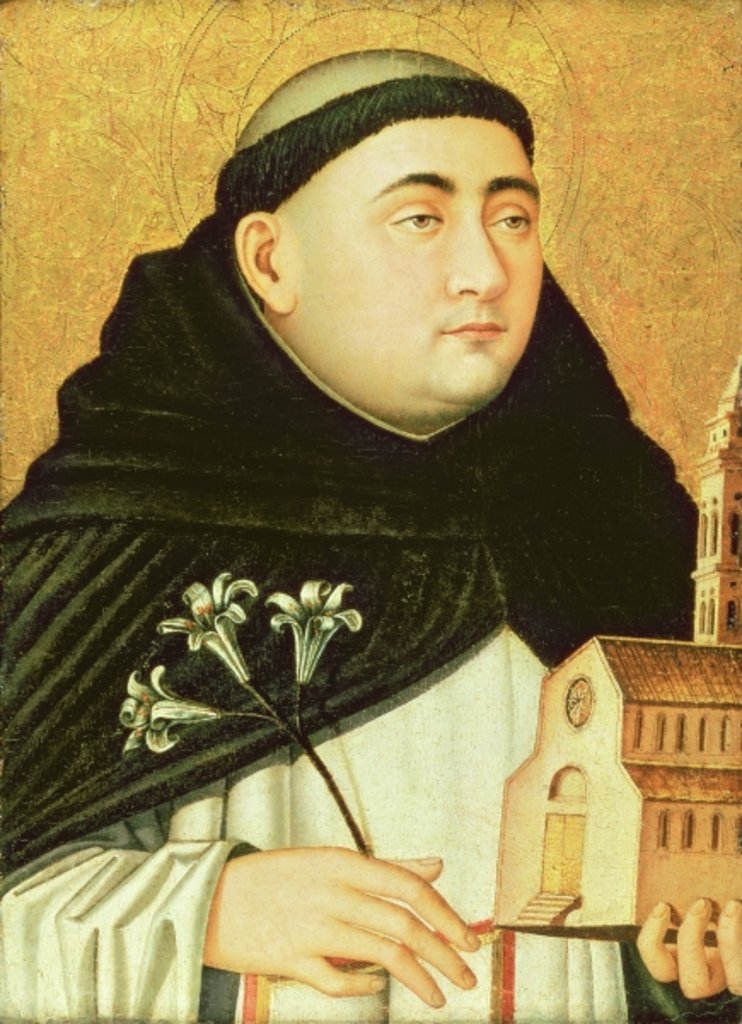 Detail of Bust of Saint Dominic, c.1455 by Niccolo Antonio Colantonio