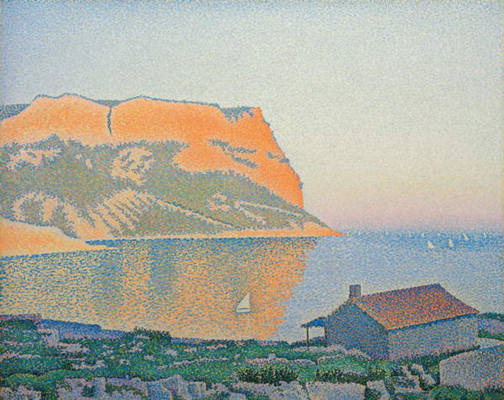 Detail of Cap Canaille, Cassis, 1889 by Paul Signac