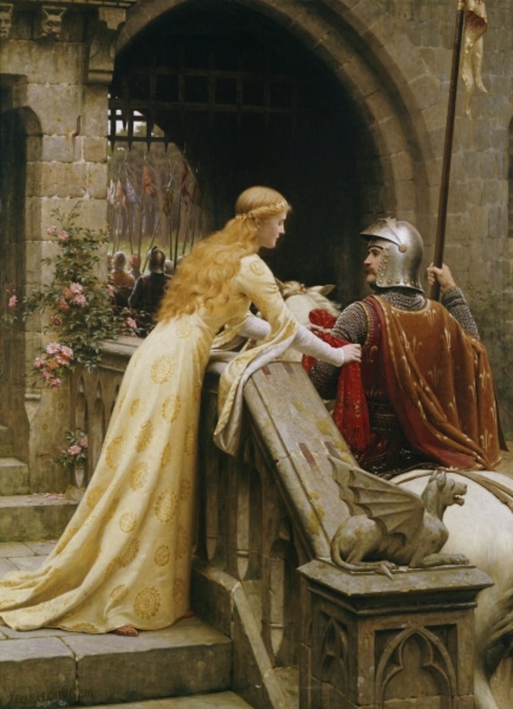 Detail of God Speed, 1900 by Edmund Blair Leighton