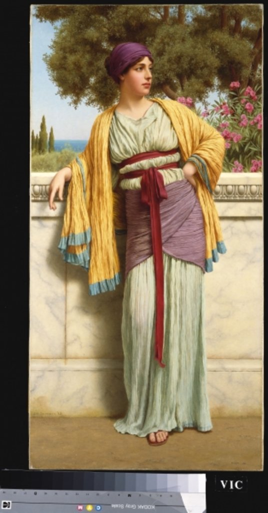 Detail of Cestilia, 1919 by John William Godward