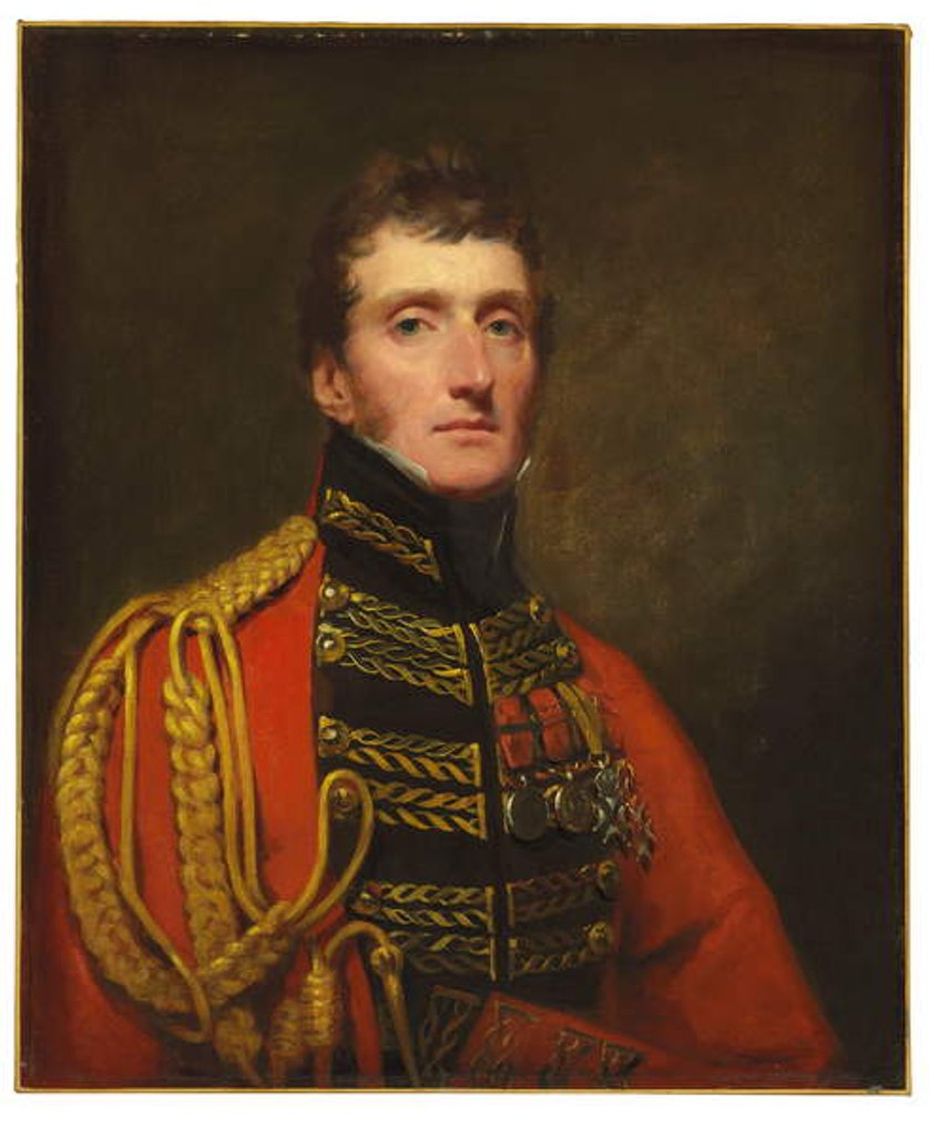 Detail of Portrait of Lieutenant General William Stuart by Henry Raeburn