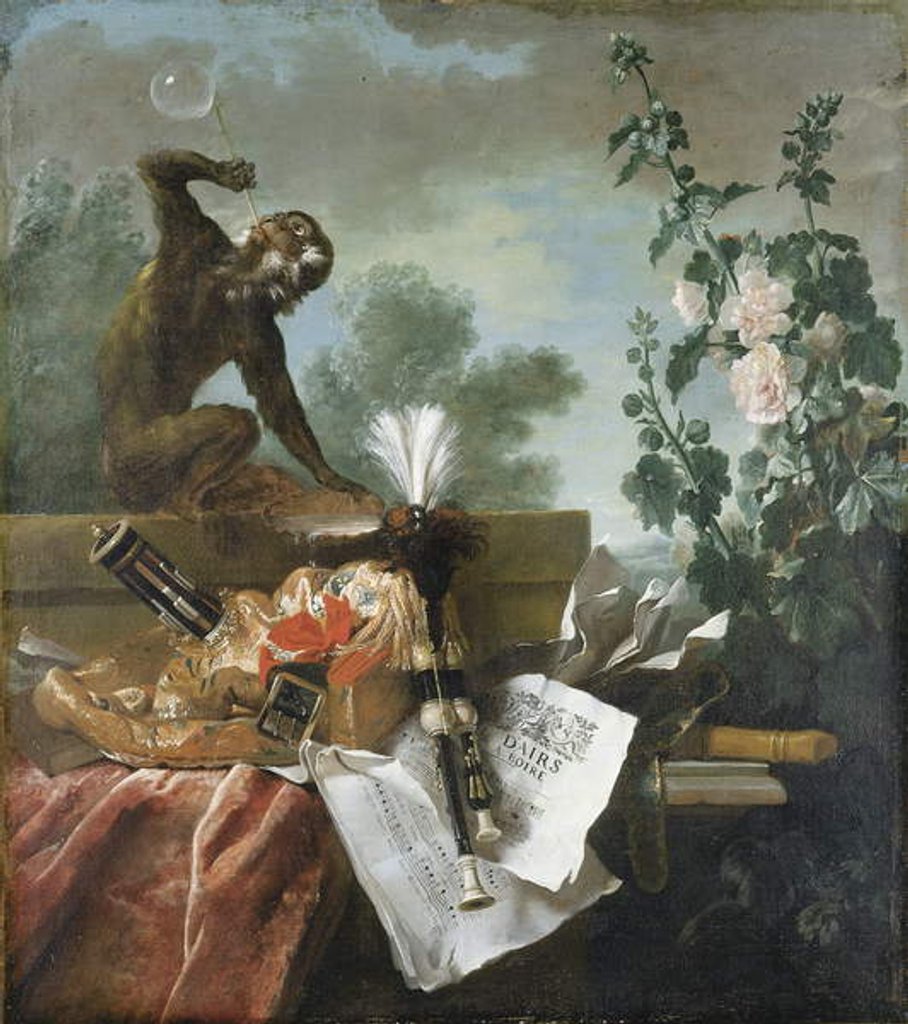 Detail of An Allegory of Air by Jean-Baptiste Oudry