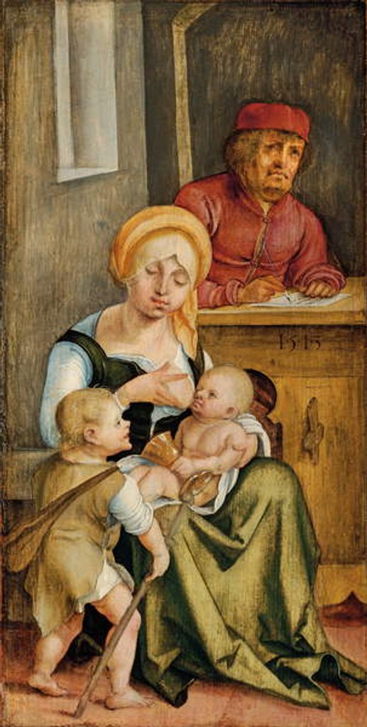 Detail of Mary Clopas and her family, 1515 by Hans Suess Kulmbach