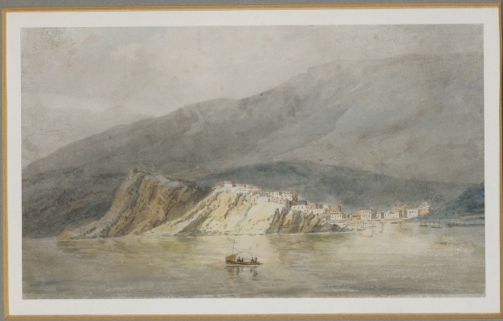 Detail of View of Sestri di Levante, Genoa, c.1794-95 by Joseph Mallord William Turner