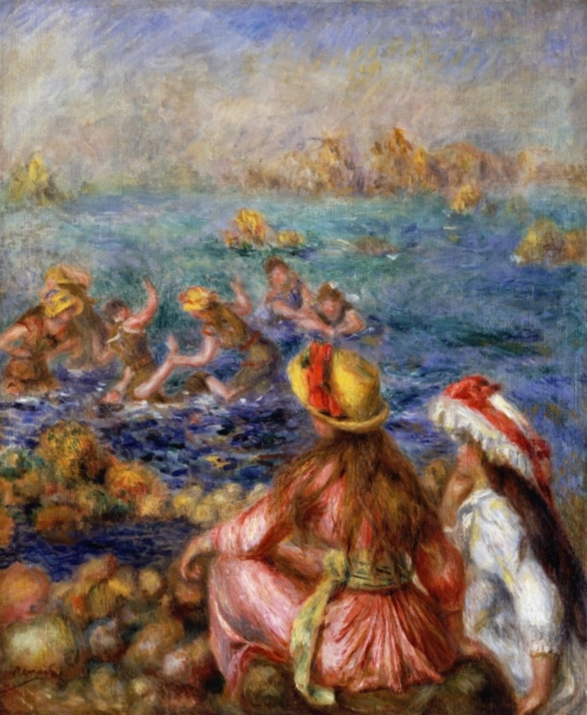 Detail of The Bathers, 1892 by Pierre Auguste Renoir