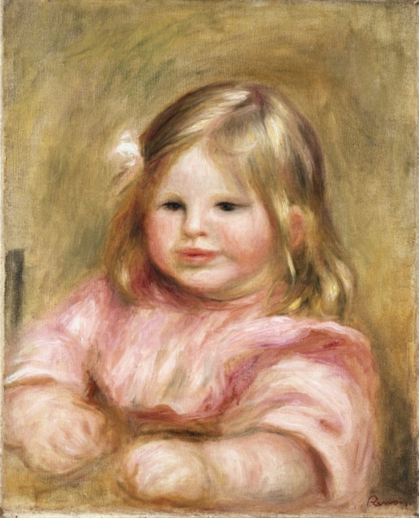Detail of Portrait de Coco, c.1903-04 by Pierre Auguste Renoir