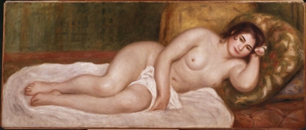 Detail of Reclining Bather, 1902 by Pierre Auguste Renoir