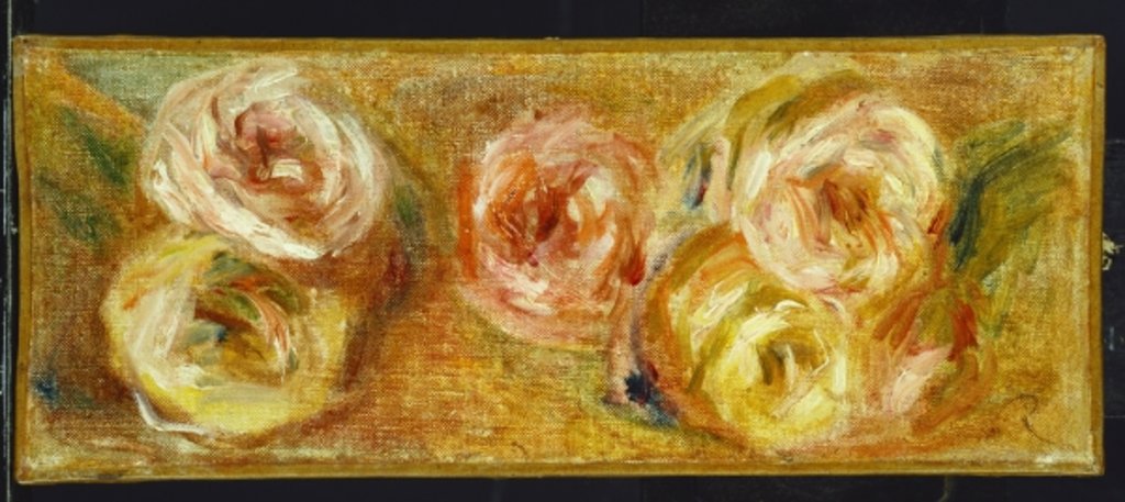 Detail of Strewn Roses, c.1915 by Pierre Auguste Renoir