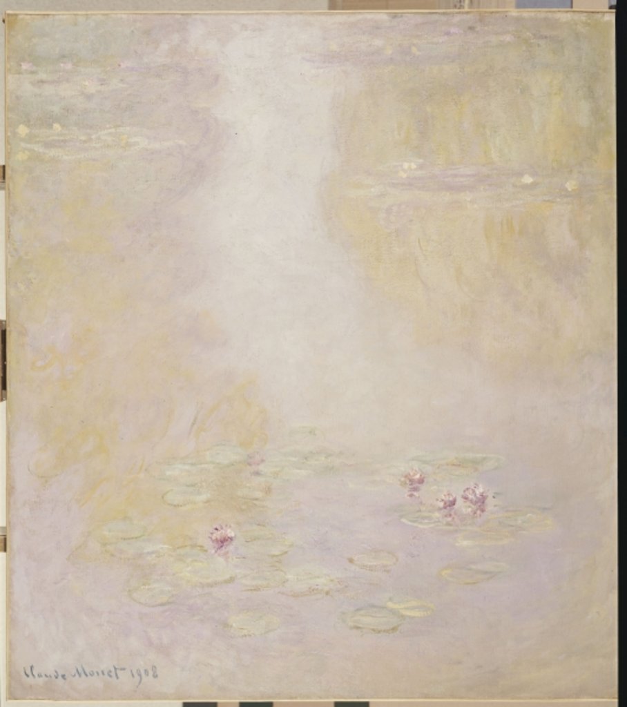 Detail of Water Lilies, Giverny, 1908 by Claude Monet