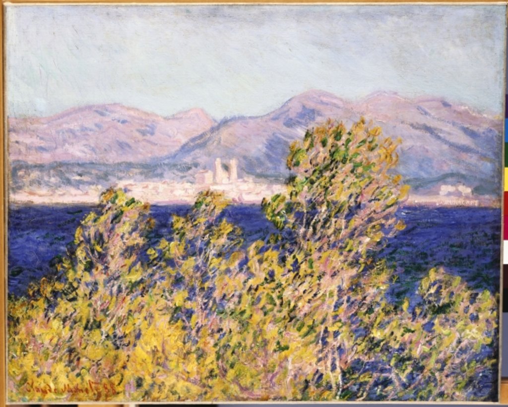 Detail of View of the Cap d'Antibes with the Mistral Blowing, 1888 by Claude Monet