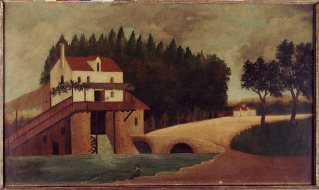 Detail of The Mill, c.1896 by Henri J.F. (1844-1910) Rousseau
