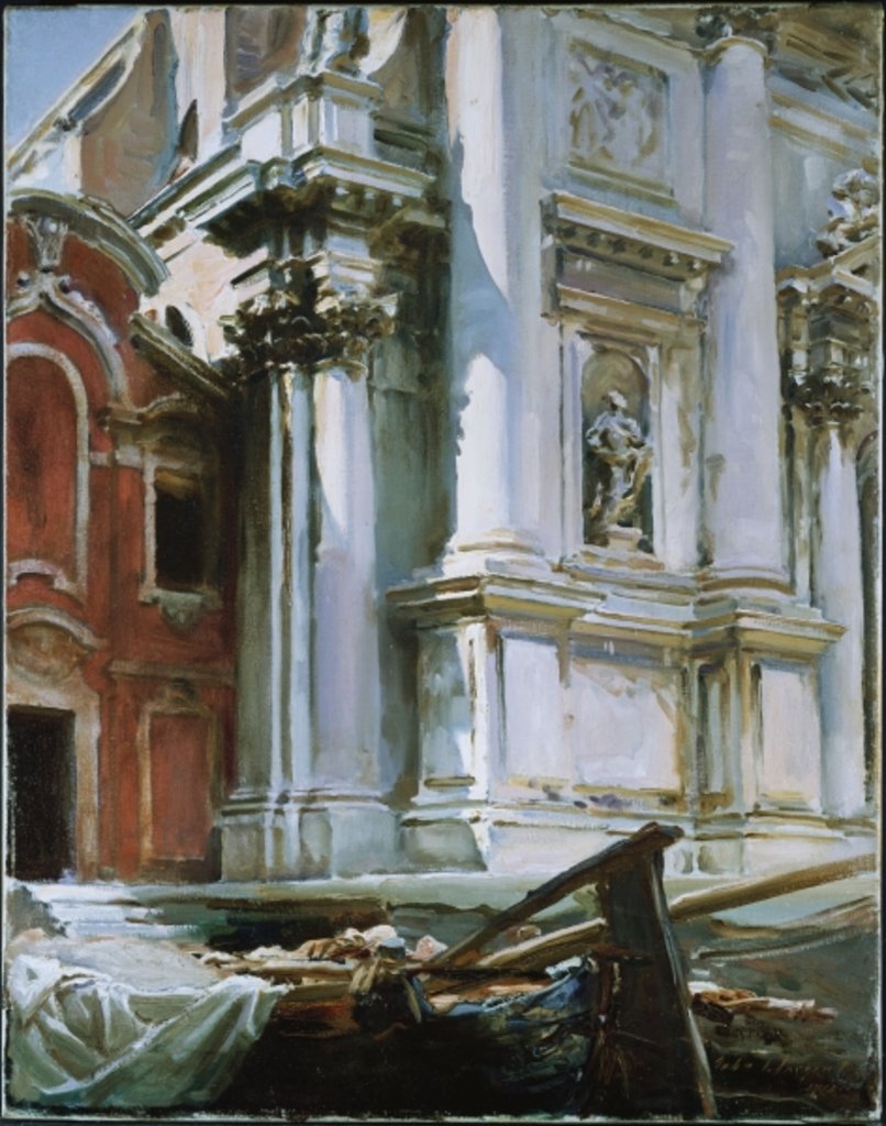 Detail of Church of St. Stae, Venice, 1913 by John Singer Sargent