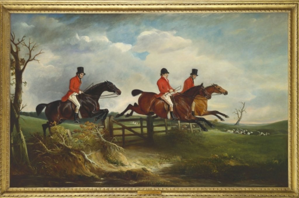 Detail of The Squire' with the Quorn, 1827 by John E. Ferneley