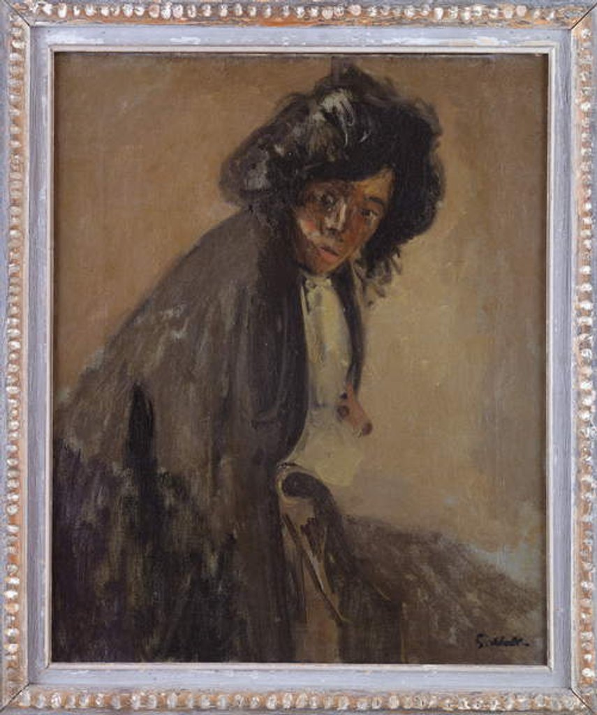 Detail of La Giuseppina Leaning Against a Chaise Longue, c.1903-04 by Walter Richard Sickert