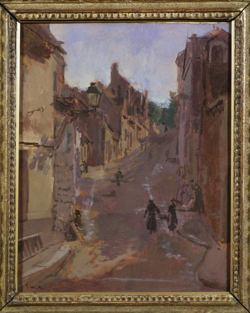 Detail of The Hill in Neuville, c.1890-95 by Walter Richard Sickert