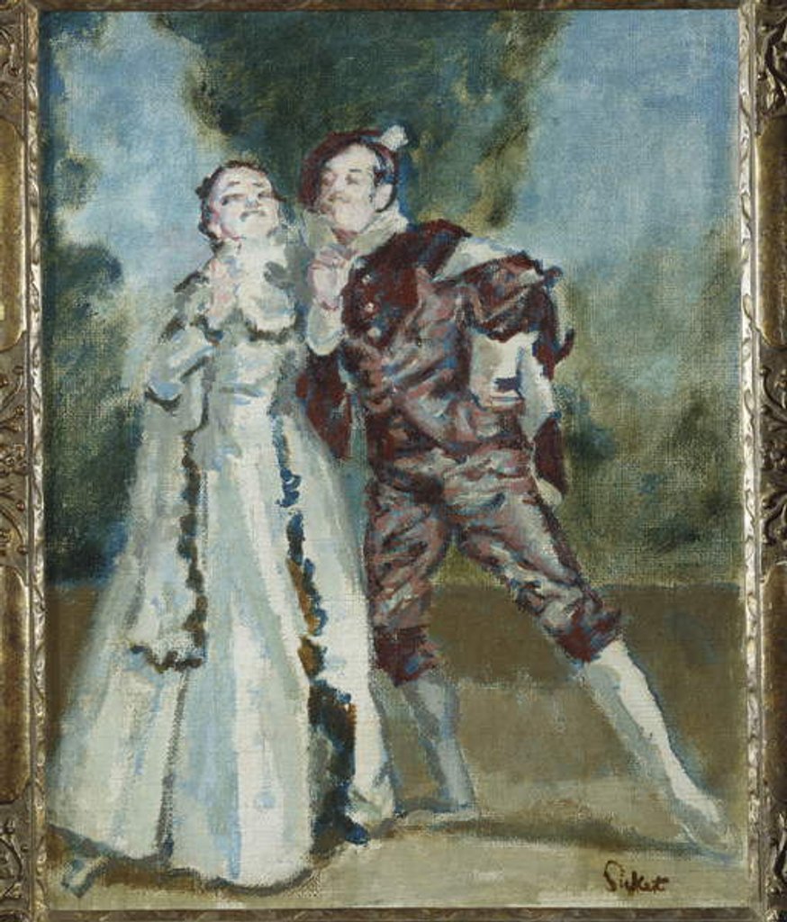 Detail of La Ci Darem La Mano - Don Giovanni, 1937 by Walter Richard Sickert