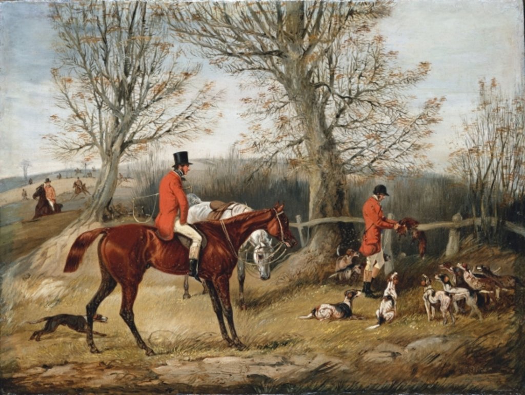 Detail of The Kill by Henry Thomas Alken