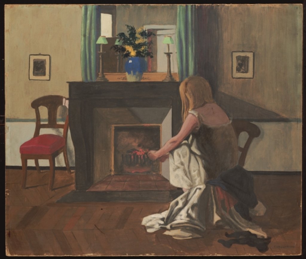 Detail of Interior with a Woman in a Nightgown, 1899 by Felix Edouard Vallotton