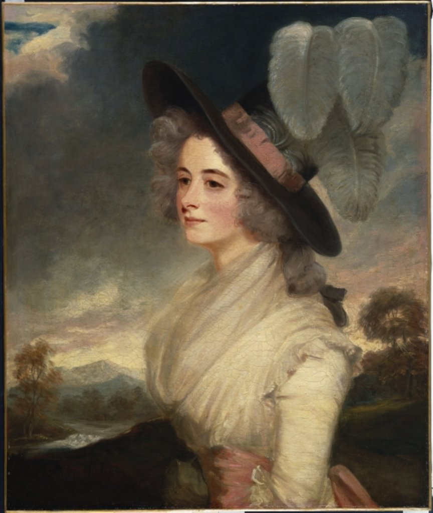 Detail of Portrait of Miss Elizabeth Beresford, half length by John Hoppner