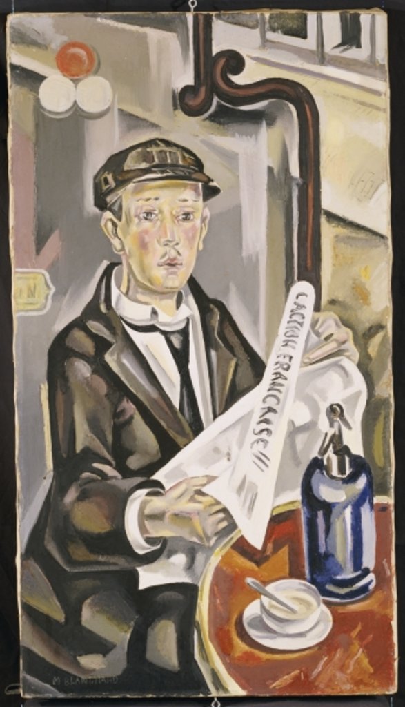 Detail of The King of the Street Peddlars, c.1924 by Maria Blanchard