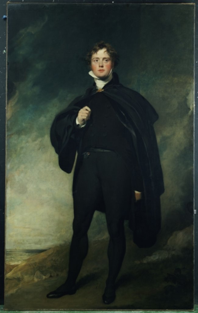 Detail of Portrait of George Nugent Grenville, Lord Nugent by Thomas Lawrence