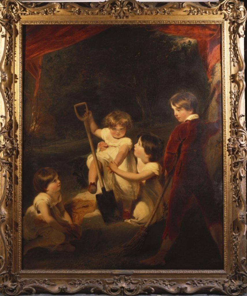 Detail of The Children Of John Angerstein, M.P. by Thomas Lawrence