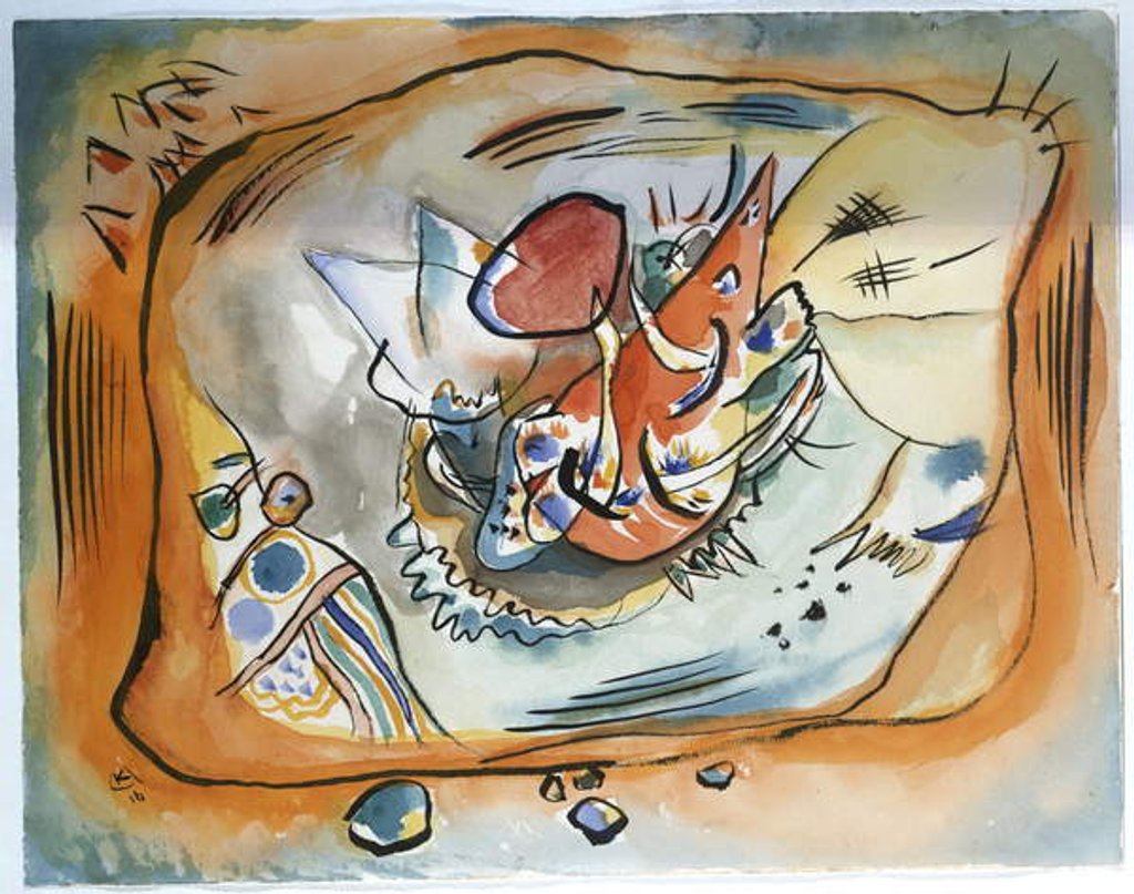 Detail of Composition, 1916 by Wassily Kandinsky