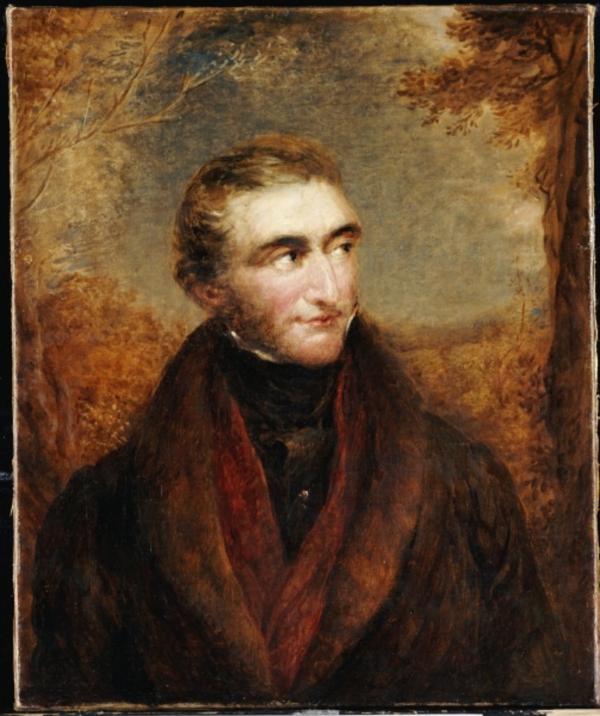 Detail of Joseph Mallord William Turner, 1838 by John Linnell