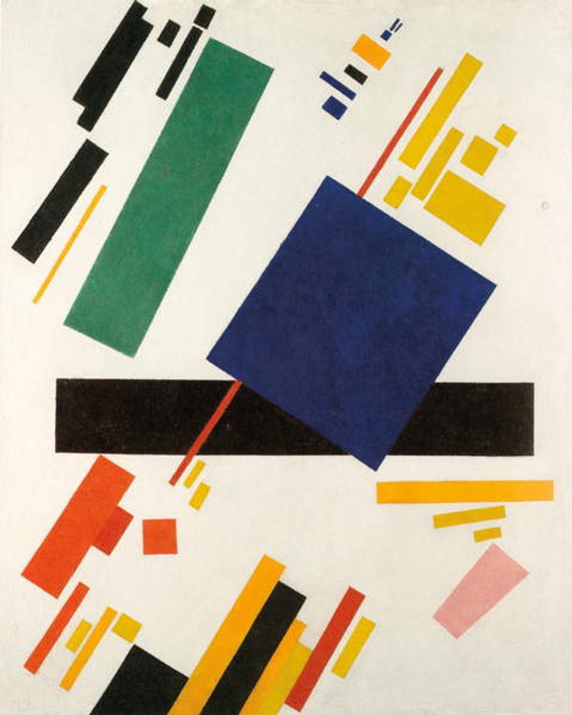 Detail of Suprematist Composition, 1916 by Kazimir Severinovich Malevich
