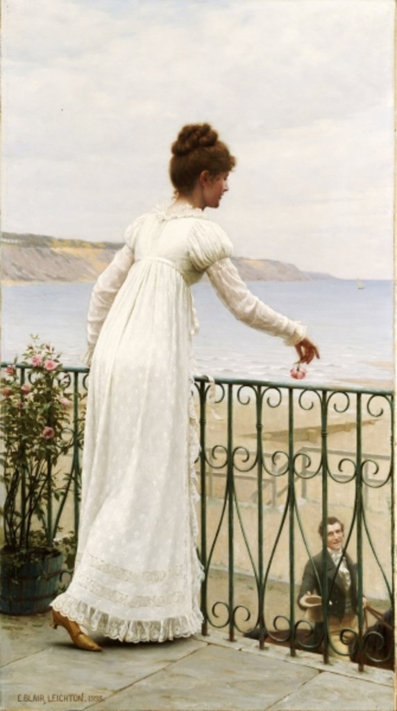 Detail of A Favour, 1898 by Edmund Blair Leighton