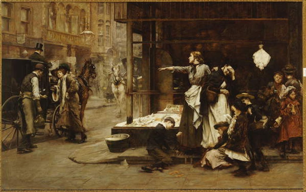 Detail of Sisters, 1905 by Albert Chevallier Tayler