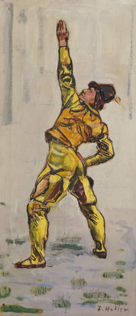 Detail of Study for Einmutigkeit by Ferdinand Hodler