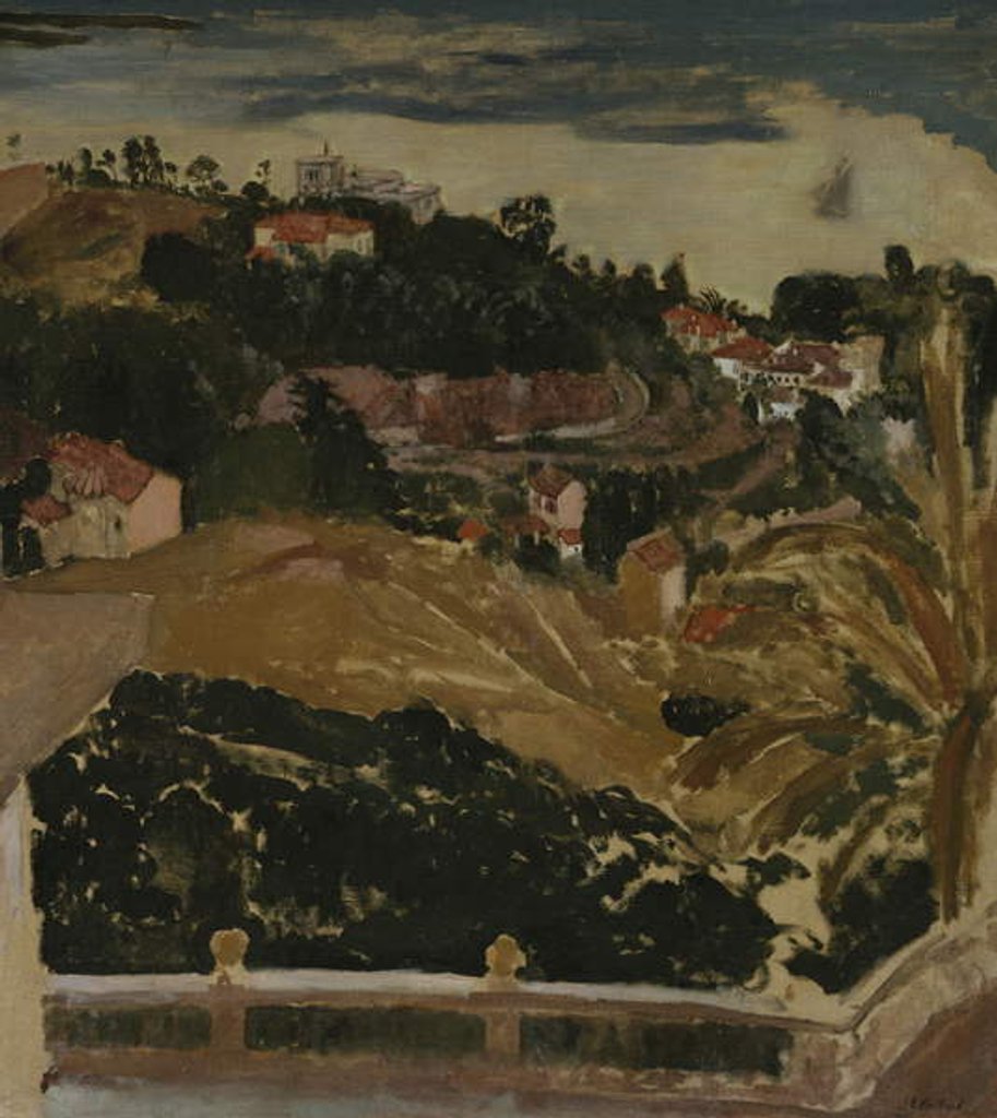 Detail of View of Cannes, c.1901 by Edouard Vuillard