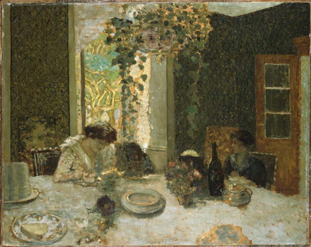 Detail of The Dining Room, c.1900 by Edouard Vuillard