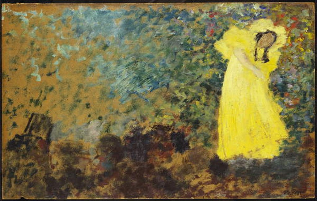 Detail of May Belfort on Stage, c.1895 by Edouard Vuillard
