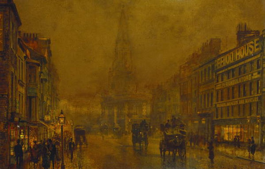 Detail of Blackman Street, Borough by John Atkinson Grimshaw