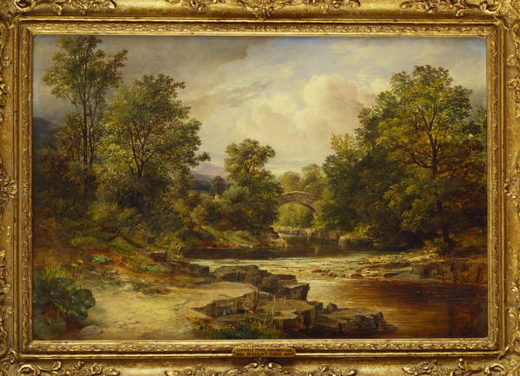 Detail of Langdale Pikes, Westmorland by George Vicat Cole