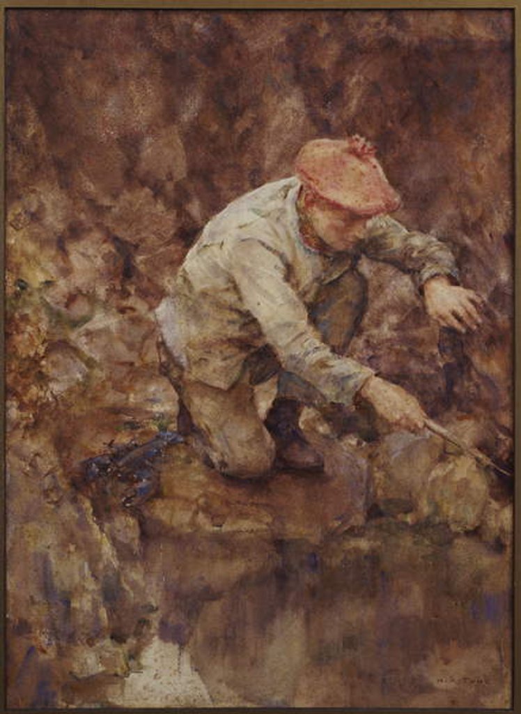 Detail of Netting Lobster by Henry Scott Tuke