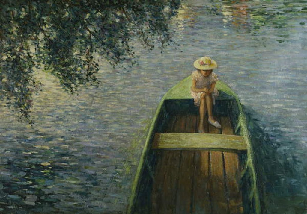 Detail of The Boat on the Marne, 1905 by Henri Lebasque