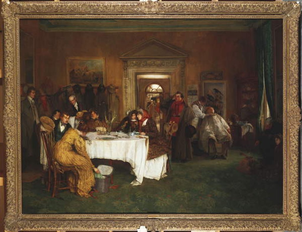 Detail of London to York - Time's Up Gentlemen by Walter Dendy Sadler