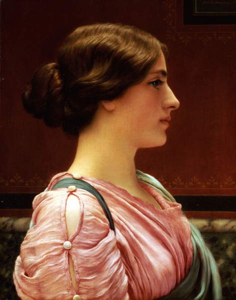 Detail of Cleonice, 1913 by John William Godward