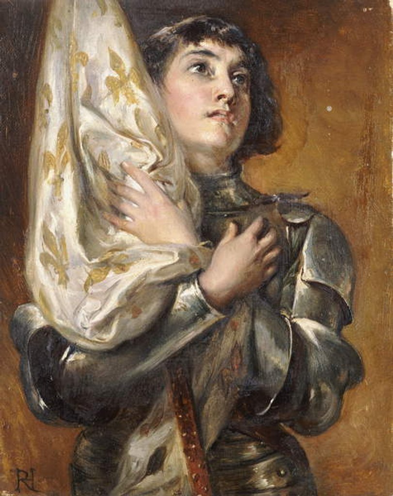 Detail of Joan of Arc by Robert Alexander Hillingford