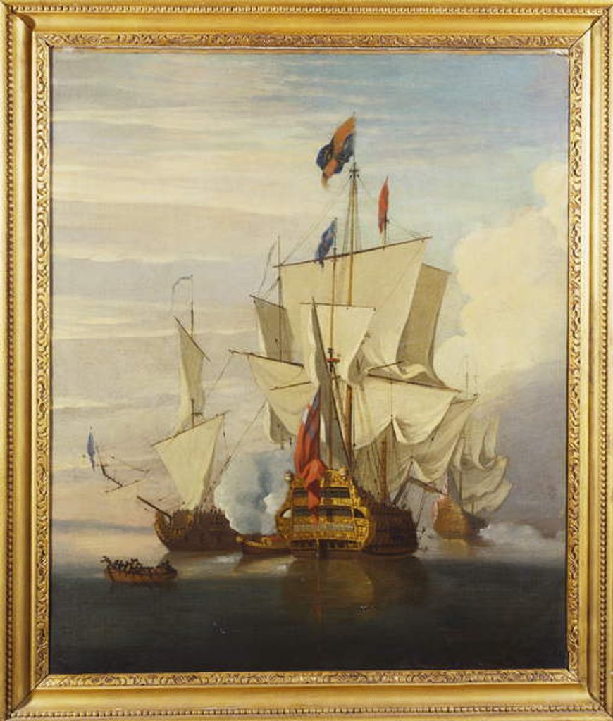 Detail of The Morning Gun by Peter Monamy