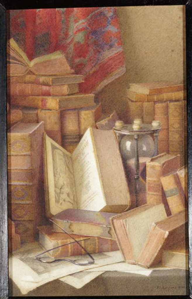 Detail of Old Books to Read by Frederick Spencer