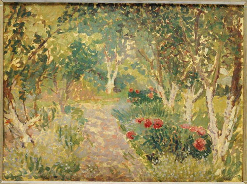 Detail of A Woodland Park by Spencer Frederick Gore