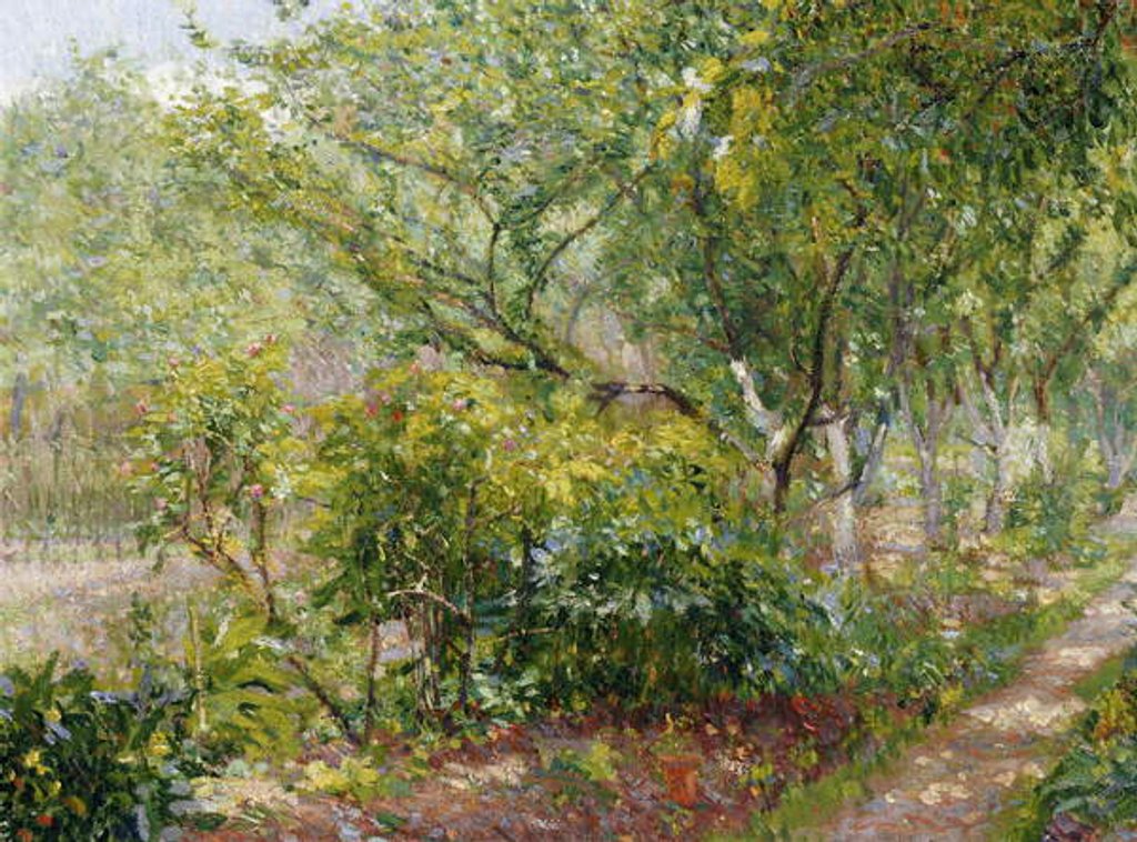 Detail of Garth House, Hertingfordbury, 1908 by Spencer Frederick Gore