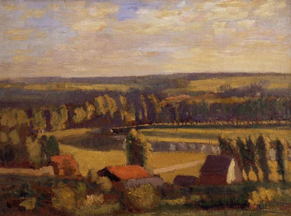 Detail of Avenue de la Breaule, Dieppe by Spencer Frederick Gore