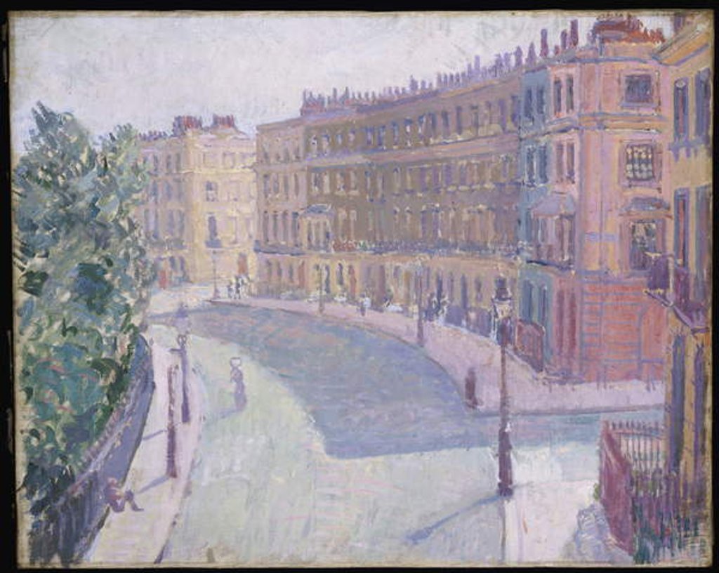 Detail of Mornington Crescent, 1910-11 by Spencer Frederick Gore