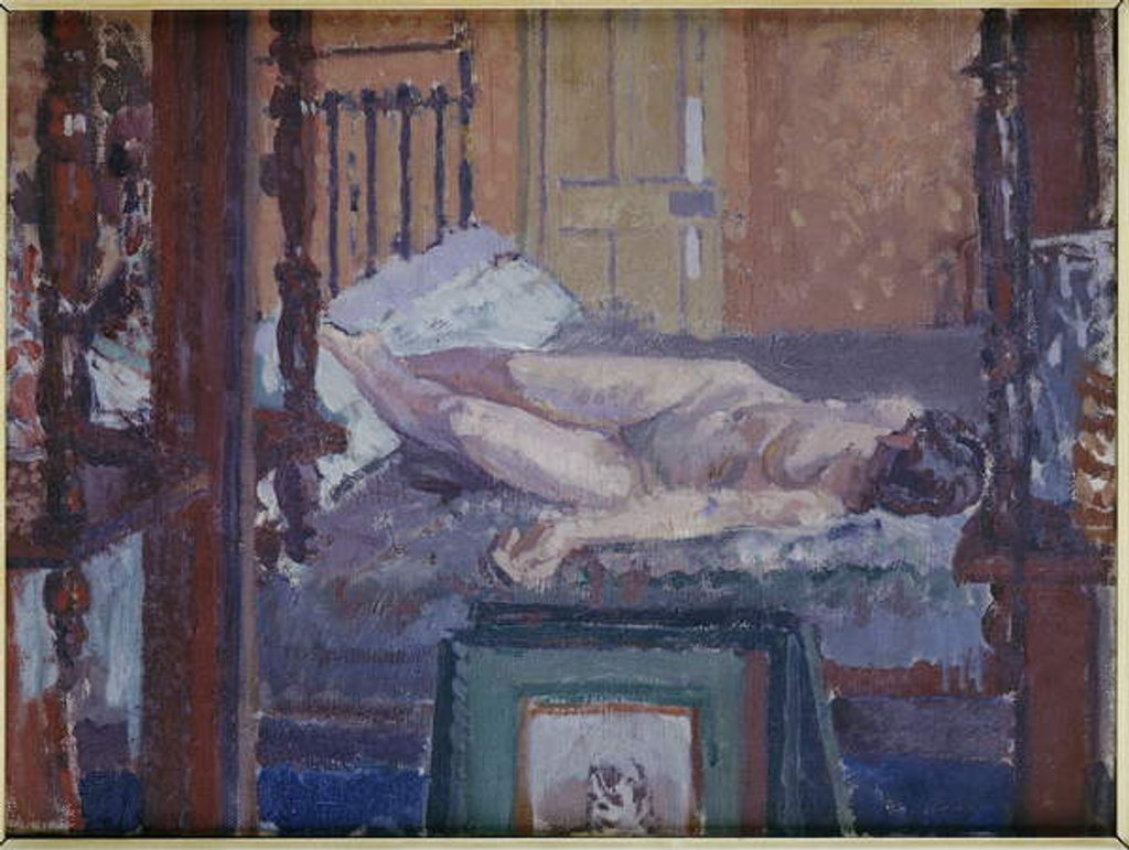 Detail of Camden Town Nude by Spencer Frederick Gore