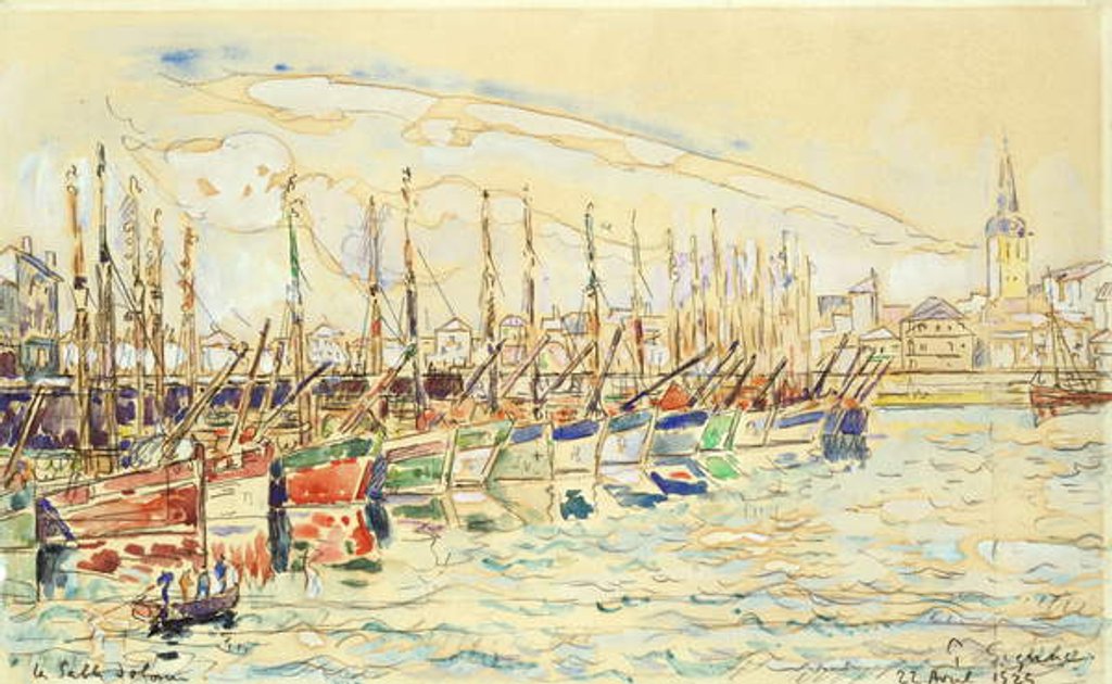 Detail of Les Sables d'Olonne, 1922 by Paul Signac